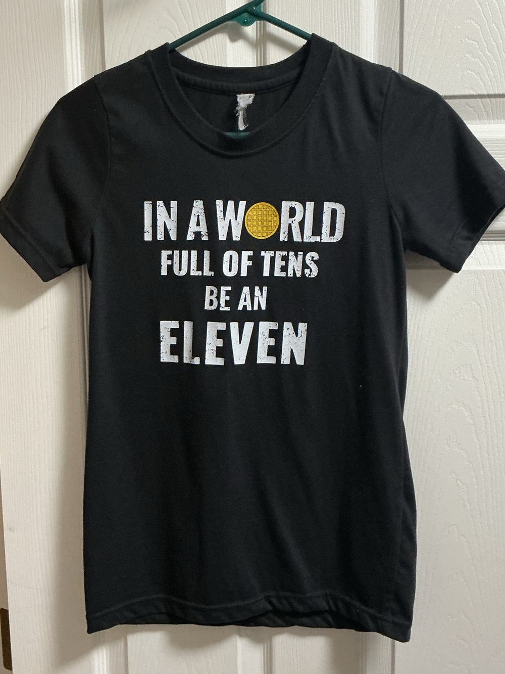 Kids Black Graphic Tee - 'Be An Eleven' Motivational Shirt